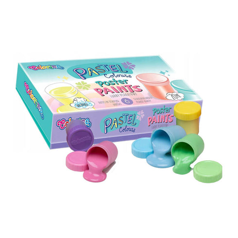 Guašas Colorino PASTEL COLOURS 20ml x 6